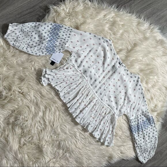 NWT O’NEILL Rosie tile top - Picture 4 of 6